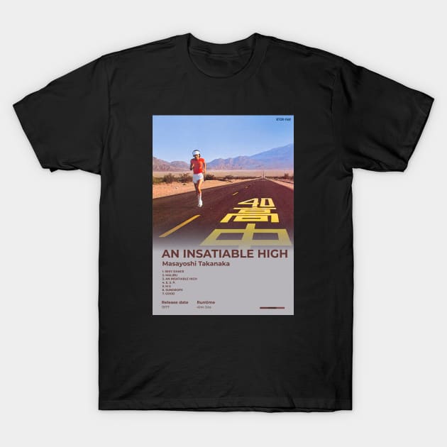 An Insatiable High - Masayoshi Takanaka T-Shirt by a e s t h e t i c i t y